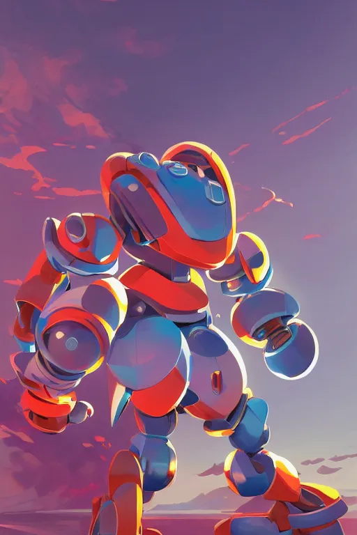 Image similar to metabots medabots medarotto medarot robot minimalist comics, behance hd by jesper ejsing, by rhads, makoto shinkai and lois van baarle, ilya kuvshinov, rossdraws global illumination ray tracing hdr radiating a glowing aura