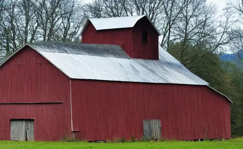 Prompt: a beautiful barn