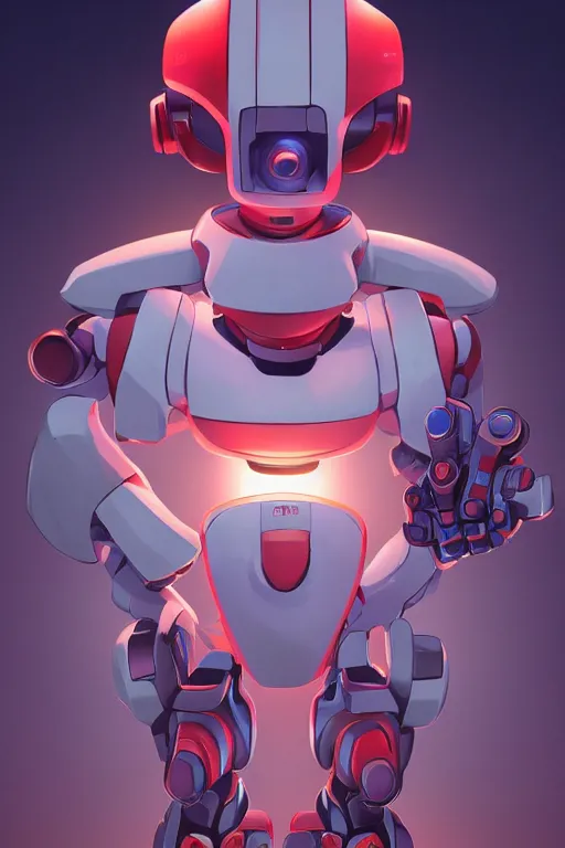 Image similar to metabots medabots medarotto medarot robot minimalist comics, behance hd by jesper ejsing, by rhads, makoto shinkai and lois van baarle, ilya kuvshinov, rossdraws global illumination ray tracing hdr radiating a glowing aura