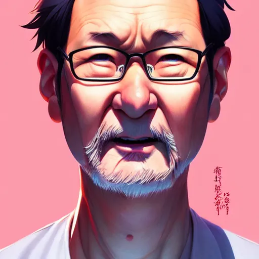 Prompt: randy quaid, portrait by shinkai makoto studio ghibli studio key hideaki anno sakimichan stanley artgerm lau rossdraws james jean marc simonetti elegant highly detailed digital painting artstation pixiv