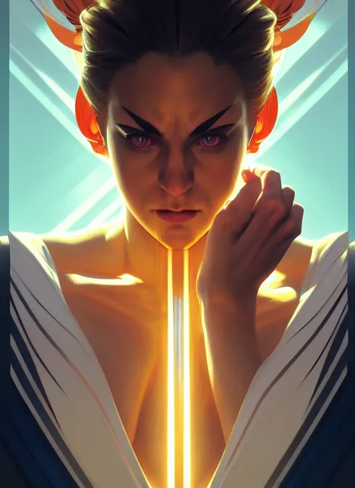 Image similar to symmetry!! portrait of vega with claw, street fighter iv, global illumination!! intricate, elegant, highly detailed, digital painting, artstation, concept art, smooth, sharp focus, illustration, art by artgerm and greg rutkowski and alphonse mucha