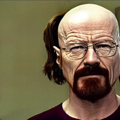 Prompt: Walter White as a hippie