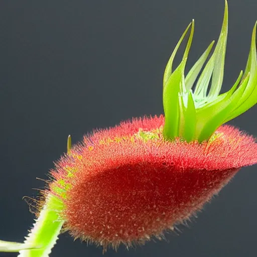 Image similar to a new species of carnivorous plant