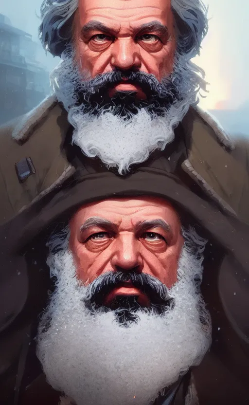 Prompt: highly detailed portrait of karl marx in gta v, stephen bliss, unreal engine, fantasy art by greg rutkowski, loish, rhads, ferdinand knab, makoto shinkai and lois van baarle, ilya kuvshinov, rossdraws, tom bagshaw, global illumination, radiant light, detailed and intricate environment