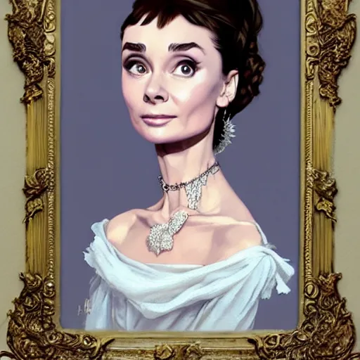 Image similar to audrey hepburn in an epic victorian novel, various backgrounds, intricate, elegant, highly detailed, digital painting, artstation, matte, illustration, art by artgerm, greg rutkowski, loish, rhads, ferdinand knab, makoto shinkai, lois van baarle, ilya kuvshinov, rossdraws, tom bagshaw