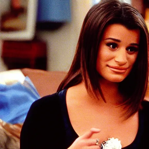 Prompt: Lea Michele in friends (1994)