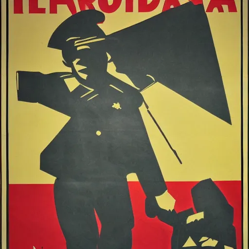 Image similar to Propaganda poster