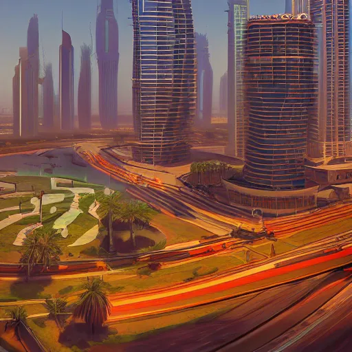 Image similar to gta : dubai by asher duran