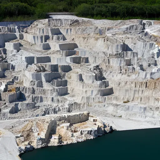 Image similar to limestone quarry in vastmanland, photo