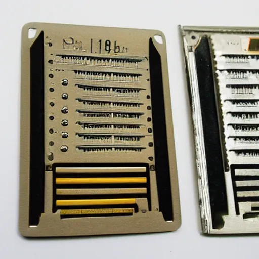 Image similar to computer cards : punched tab ( hollerith tabulator )