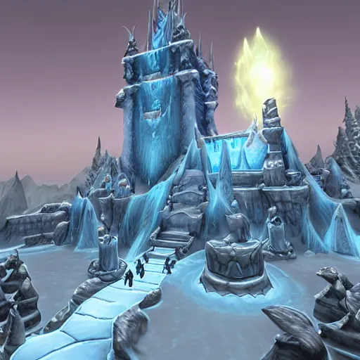 Image similar to icecrown citadel