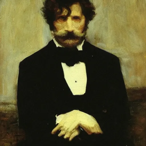 Image similar to spectre by alfred stevens