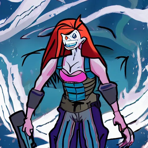 Prompt: undyne