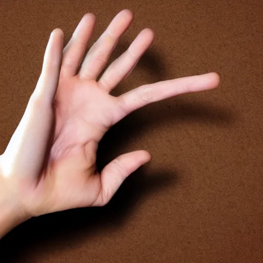 Image similar to a hand with 5 fingers