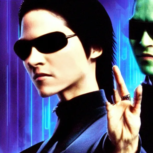 Prompt: The movie matrix as a Japanese anime hyper realistic 4K quality