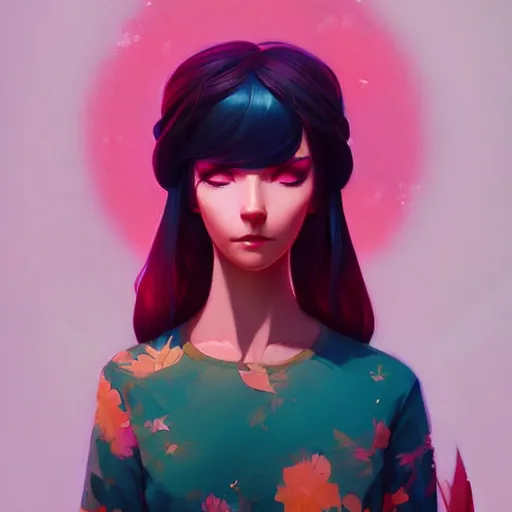 Image similar to portrait of a beautiful hippie, art by lois van baarle and ross tran and sam yang and ilya kuvshinov and guweiz, digital art, high detail, sharp focus, unreal engine 5, trending on artstation, deviantart, pinterest, 4 k uhd image