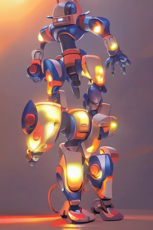 Image similar to metabots medabots medarotto medarot robot minimalist comics, behance hd by jesper ejsing, by rhads, makoto shinkai and lois van baarle, ilya kuvshinov, rossdraws global illumination ray tracing hdr radiating a glowing aura