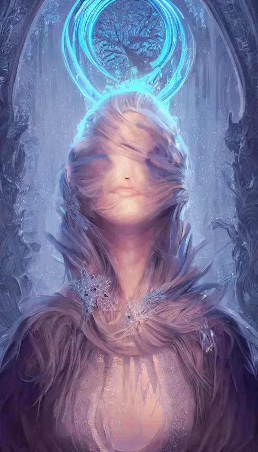 Image similar to frozen, fame of thrones, lord of daggers, neon, fibonacci, sweat drops, intricate fashion clothing, insane, intricate, highly detailed, digital painting, artstation, concept art, smooth, sharp focus, illustration, Unreal Engine 5, 8K, art by artgerm and greg rutkowski and alphonse mucha