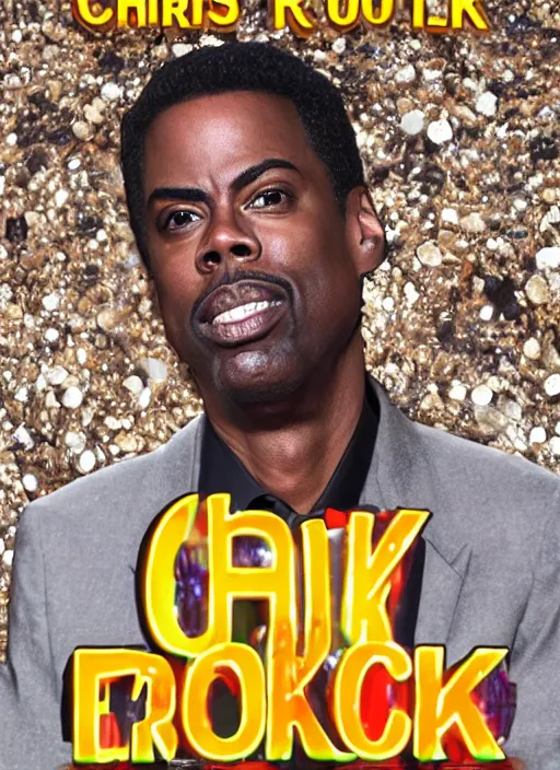 Prompt: chris rock candy