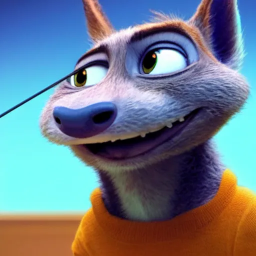 Prompt: mark zuckerberg as an animal from zootopia