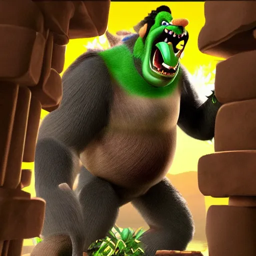 Prompt: king kong k rool