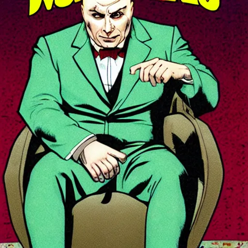 Image similar to Dr. Evil, by Dave Gibbons
