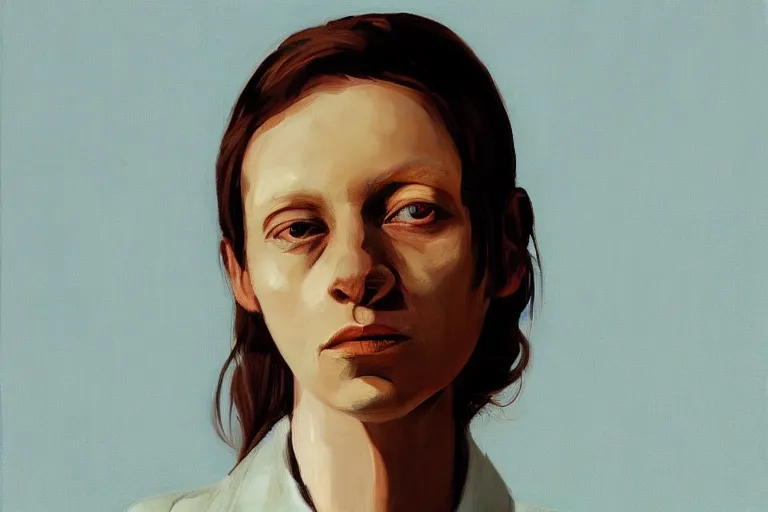 Image similar to woman portrait artwork by tim eitel