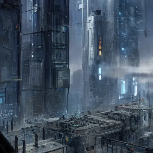 Image similar to masterpiece epic concept art of city 1 7, half life, the citadel, civil protection combine, cyberpunk, drones, dystopian future, mechanical, technological, 1 9 8 4, big brother, hyperrealistic, intricate digital art, breathtaking, artgem, trending artstation, volumetric lighting, real time render, 8 k ultra high definition, unreal 5