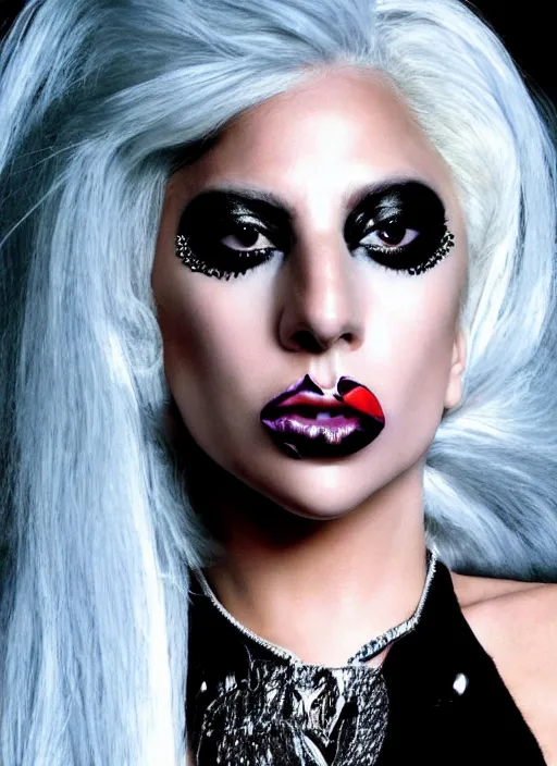 Image similar to lady gaga the fame 2 0 0 8 photoshoot, poker face, just dance, highly realistic. high resolution. highly detailed. dramatic. 8 k. 4 k.