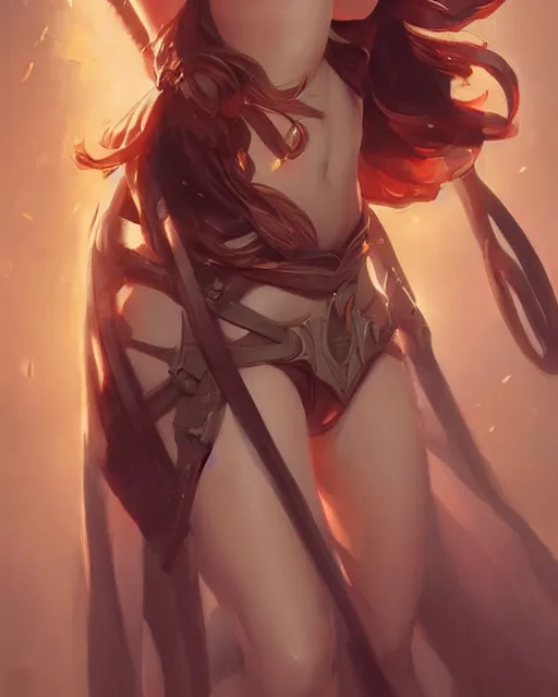 Image similar to a beautiful female cleric by Stanley Artgerm Lau, WLOP, Rossdraws, frank frazetta, Andrei Riabovitchev, Marc Simonetti, tranding on artstation