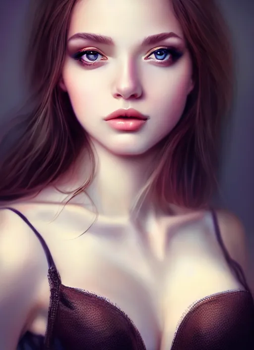 Image similar to a gorgeous female photo, professionally retouched, soft lighting, realistic, smooth face, full body shot, torso, dress, perfect eyes, wide angle, sharp focus on eyes, 8 k high definition, insanely detailed, intricate, elegant, art by artgerm, snowy winter