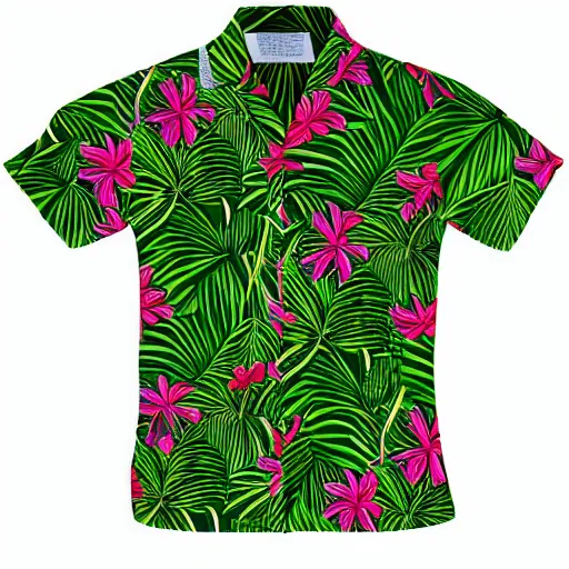 Image similar to hawaiian shirt design