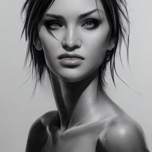 Image similar to portrait by Stanley Artgerm