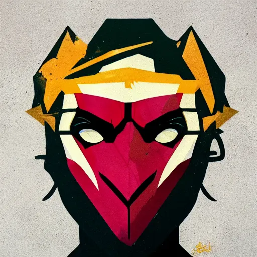 Prompt: Vega of Street Fighter 4 profile picture by Sachin Teng, asymmetrical, Organic Painting , Adidas, Impressive, Claw, Vega Mask, Violent, Dark, Rose Background, Snake, Powerful, geometric shapes, hard edges, energetic, graffiti, street art:2 by Sachin Teng:4