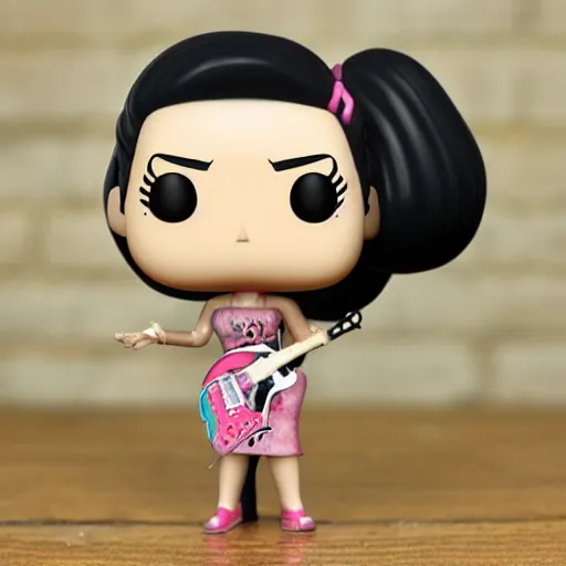 Image similar to amy winehouse funko pop