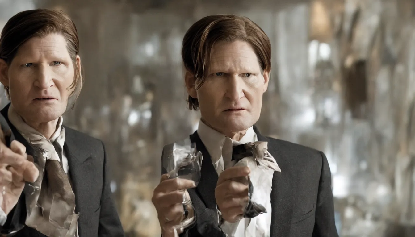 Prompt: a still of crispin glover in the avengers ( 2 0 1 2 ), 4 k, hi - res