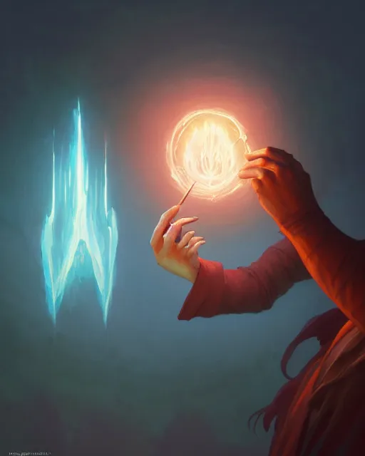 Prompt: highly detailed vfx portrait of an old mage casting a light spell, unreal engine, greg rutkowski, loish, rhads, beeple, makoto shinkai and lois van baarle, ilya kuvshinov, rossdraws, tom bagshaw, alphonse mucha, global illumination, detailed and intricate environment