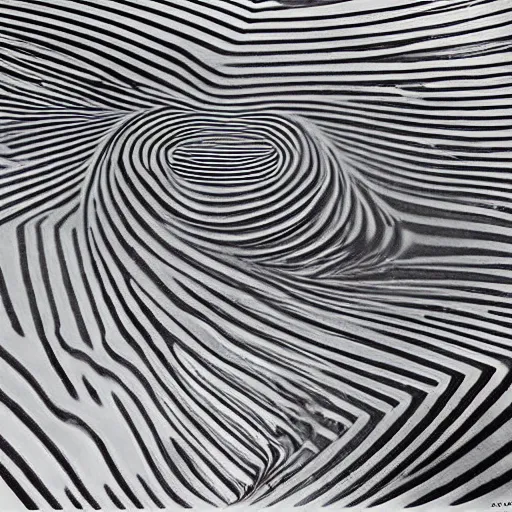 Image similar to ripples in spacetime by Lucien Clergue and Robert mccall