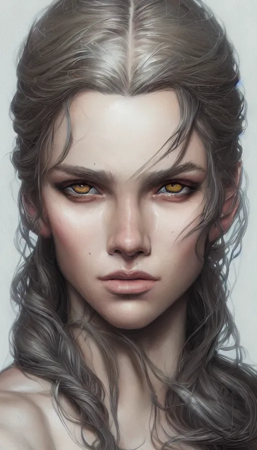 Image similar to character portrait by Magali Villeneuve and Steve Argyle,Livia Prima,fantasy art,beautiful,artstation,detailed,intricate details,masterpiece