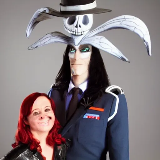 Image similar to Miranda Lawson and Commander Shepherd in The Nightmare Before Christmas