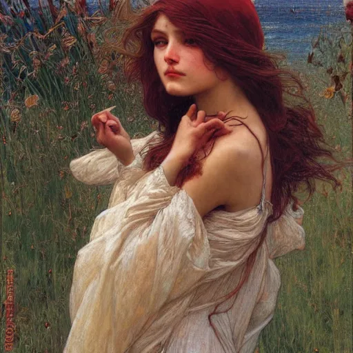 Prompt: wind kissed pictures, ashes, lament, photorealism, hyper - realism, 4 k, high resolution, hyper detailed, realistic, by waterhouse, mucha,