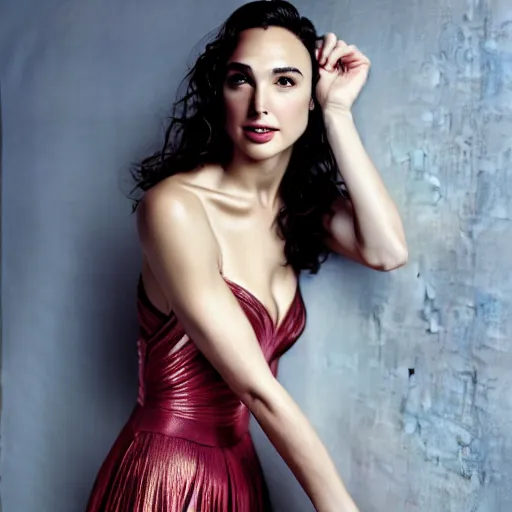 Prompt: photo of the beauty gal gadot, photo taken by edward steichen, photorealistic, hyper realistic, 4 k, 8 k, hd, highly detailed