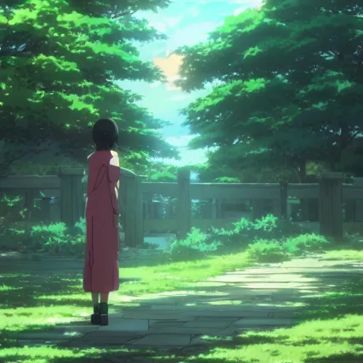 Prompt: anime by Makoto Shinkai