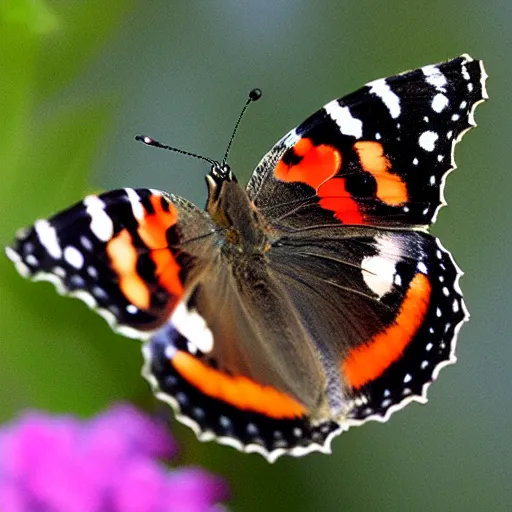 Prompt: red admiral butterfly