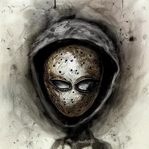 Image similar to Mysterio, artwork by Eric Lacombe,