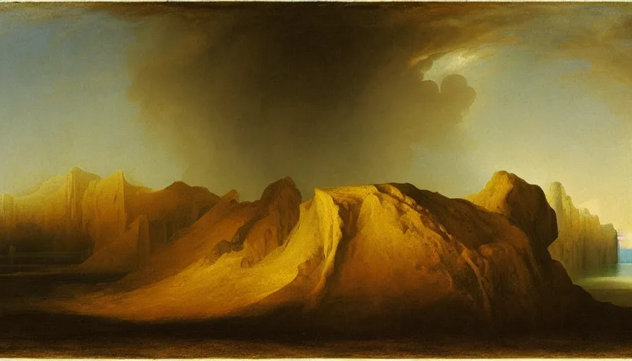 Image similar to the two complementary forces that make up all aspects and phenomena of life, by John Martin