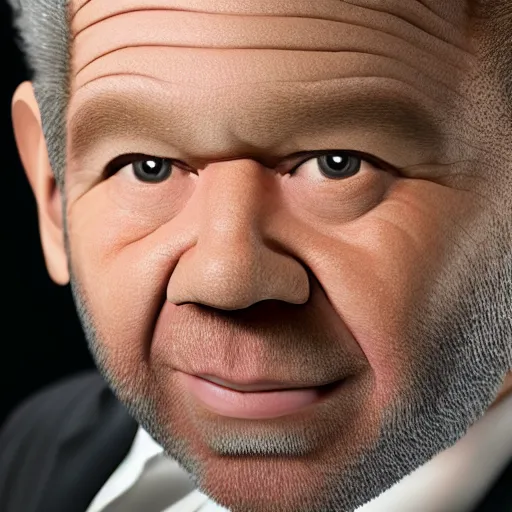 Image similar to Alan sugar in a bath of sugar, hyper realistic, 8k