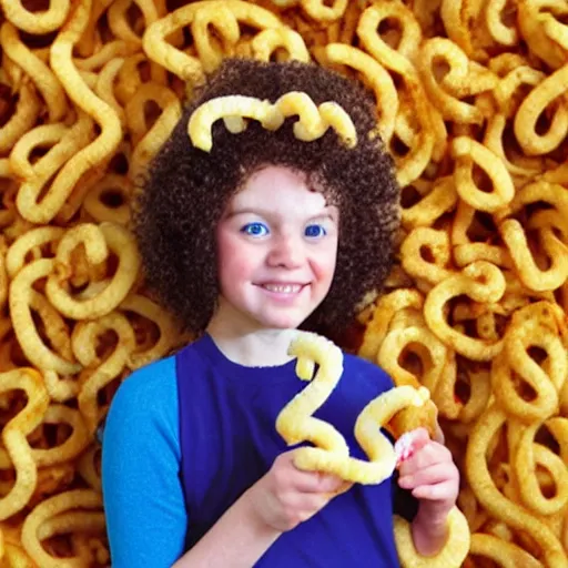 Image similar to alexara burnell as curly fries