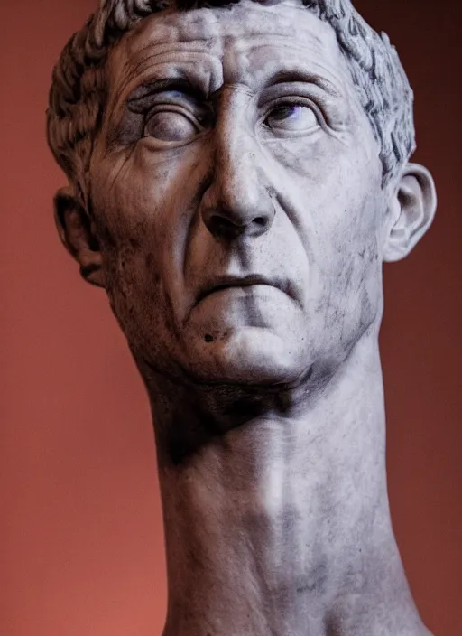 Image similar to a full portrait photo of julius caesar, f / 2 2, 3 5 mm, 2 7 0 0 k, lighting, perfect faces, award winning photography.