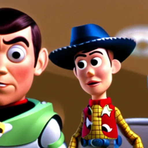 Image similar to mr spock in toy story , 1995